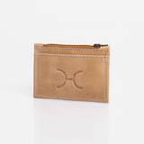 Card Wallet | Genuine Leather | Corporate Hazelnut Leather Wallet by Thandana