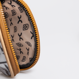 Clear Big Mouth Set | Laminated Fabric Vanity Fabric by Thandana