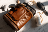 Compact Vanity | Genuine Leather Vanity Bag by Thandana