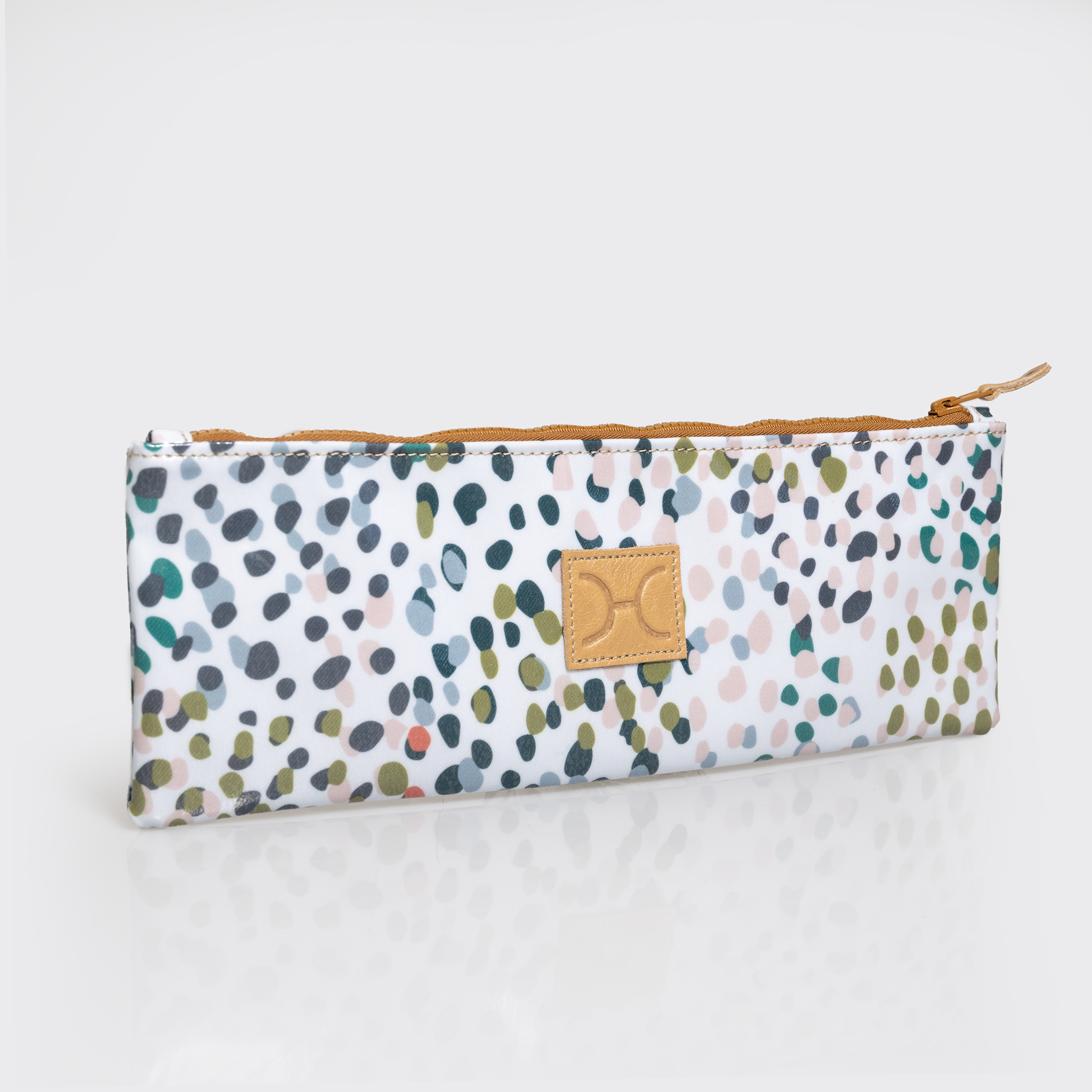 Doodle pencil pouch | laminated fabric - confetti - all about - pencil case