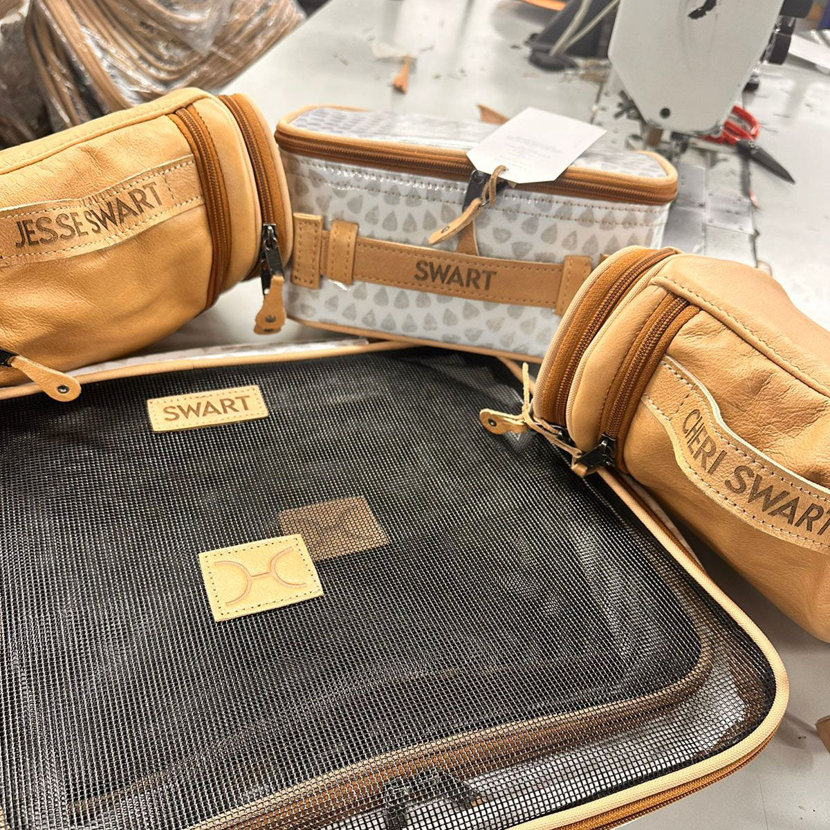 Double Decker Cooler Bag | Wax Canvas with Genuine Leather | Corporate Double Decker by Thandana