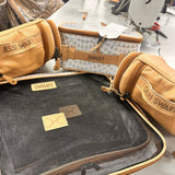 Double Decker Cooler Bag | Wax Canvas with Genuine Leather | Corporate Double Decker by Thandana