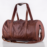 Duffel Bag | Genuine Leather | Corporate Tobac Leather Luggage Bag by Thandana