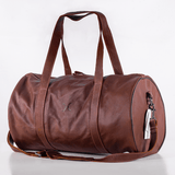 Duffel Bag | Genuine Leather Tobac Leather Luggage Bag by Thandana