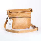 Erica Handbag | Genuine Leather Hazelnut Leather / Gunmetal (default) Erica Handbag by Thandana