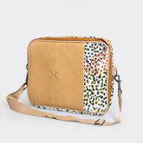Essential Laptop Bag 13’ | Laminated Fabric with Genuine Leather Confetti - All About Laptop Fabric Bag by Thandana