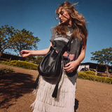 Eve Bucket Handbag | Genuine Leather Bucket Handbag by Thandana