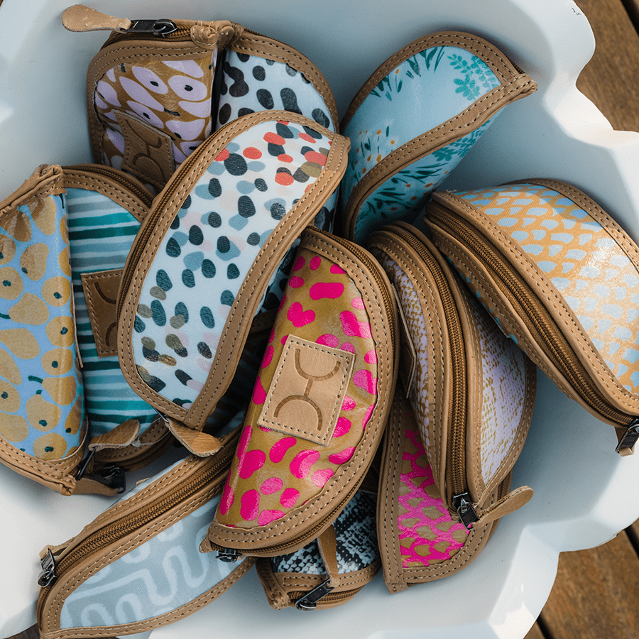 Glasses Case | Laminated Fabric Glasses Case by Thandana