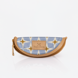 Glasses case | laminated fabric - nova - mist / chunky zip - glasses case