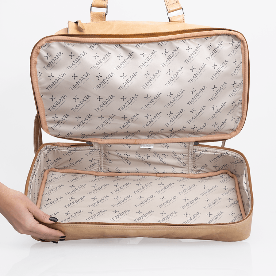 Golf Bag | Genuine Leather Travel Golf Bag Leather by Thandana