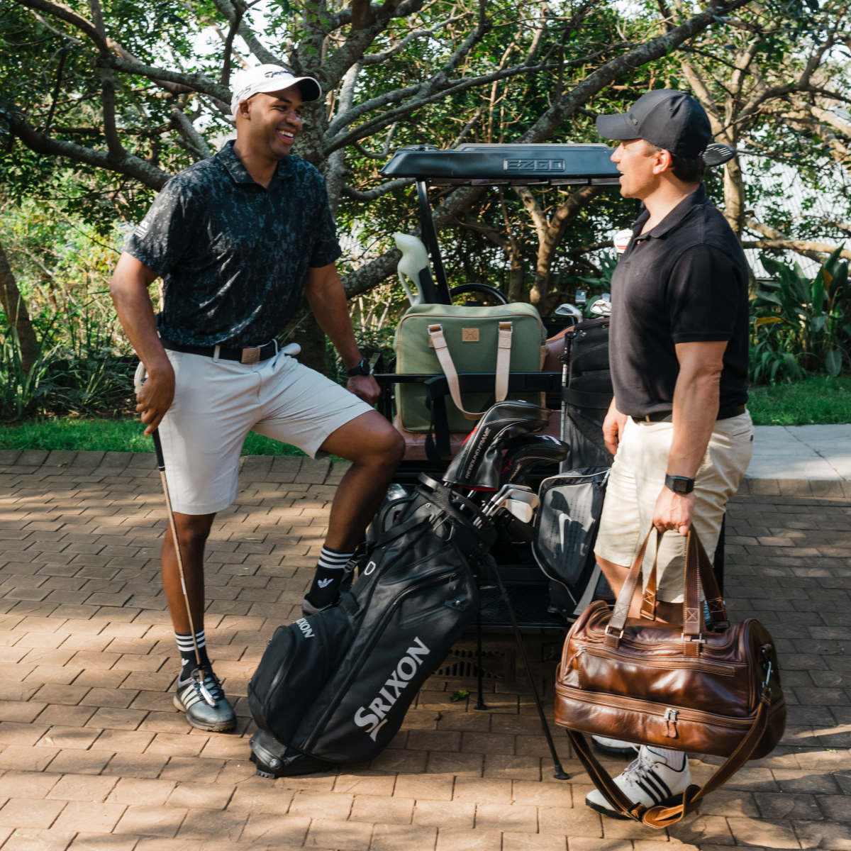 Golf Bag | Genuine Leather Travel Golf Bag Leather by Thandana