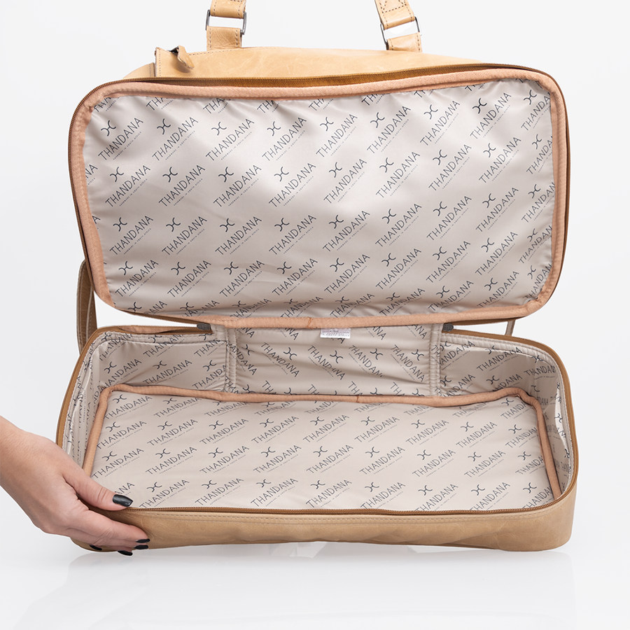 Golf Bag | Genuine Leather Travel Golf Bag Leather by Thandana