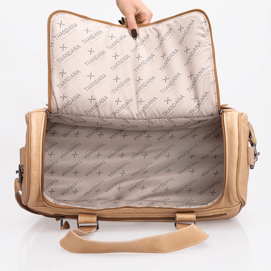 Golf Bag | Genuine Leather Travel Golf Bag Leather by Thandana
