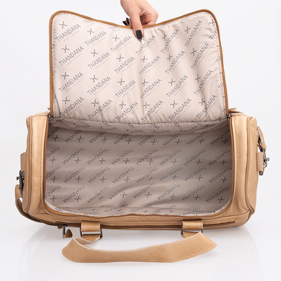 Golf Bag | Genuine Leather Travel Golf Bag Leather by Thandana