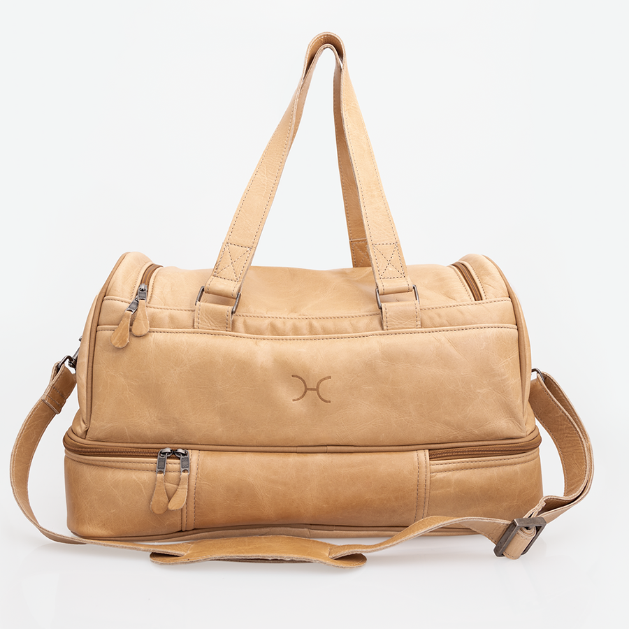 Golf Bag | Genuine Leather Travel Golf Bag Leather by Thandana