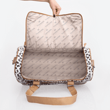 Golf Bag | Laminated Fabric with Genuine Leather Travel Golf Bag Laminated Fabric by Thandana