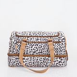 Golf Bag | Laminated Fabric with Genuine Leather Travel Golf Bag Laminated Fabric by Thandana