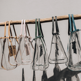 Island Hopper Tote | High Grade Pvc with Genuine Leather Coral Leather / Gunmetal (default) Handbag by Thandana