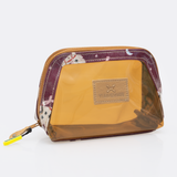 Jelly Clear View Beauty Case | Tpu Silicon & Laminated Fabric Copper - Midnight Pony - Cherry / Chunky Zip Jelly Range