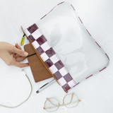 Jelly Clear View Essentials Pouch | Tpu Silicon & Laminated Fabric Jelly - Pouch by Thandana