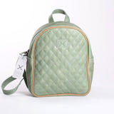 Jen Backpack | Genuine Leather Green Leather / Gunmetal (default) Backpack Leather by Thandana