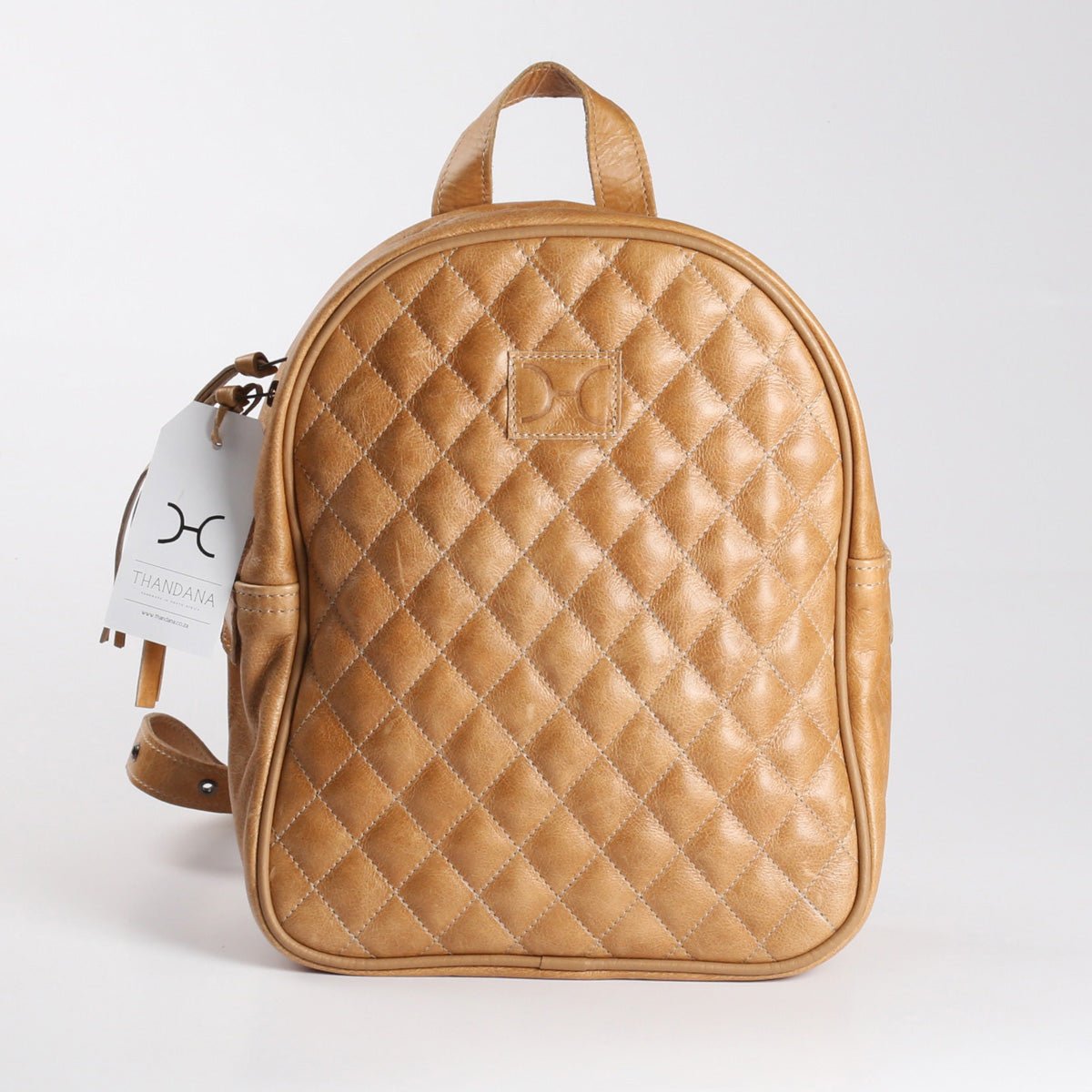 Jen Backpack | Genuine Leather Hazelnut Leather / Gunmetal (default) Backpack Leather by Thandana