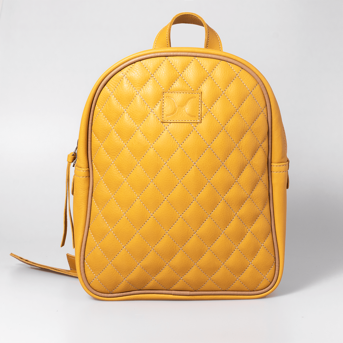 Jen Backpack | Genuine Leather Mustard Leather / Gunmetal (default) Backpack Leather by Thandana
