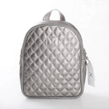 Jen Backpack | Genuine Leather Silver Leather / Gunmetal (default) Backpack Leather by Thandana