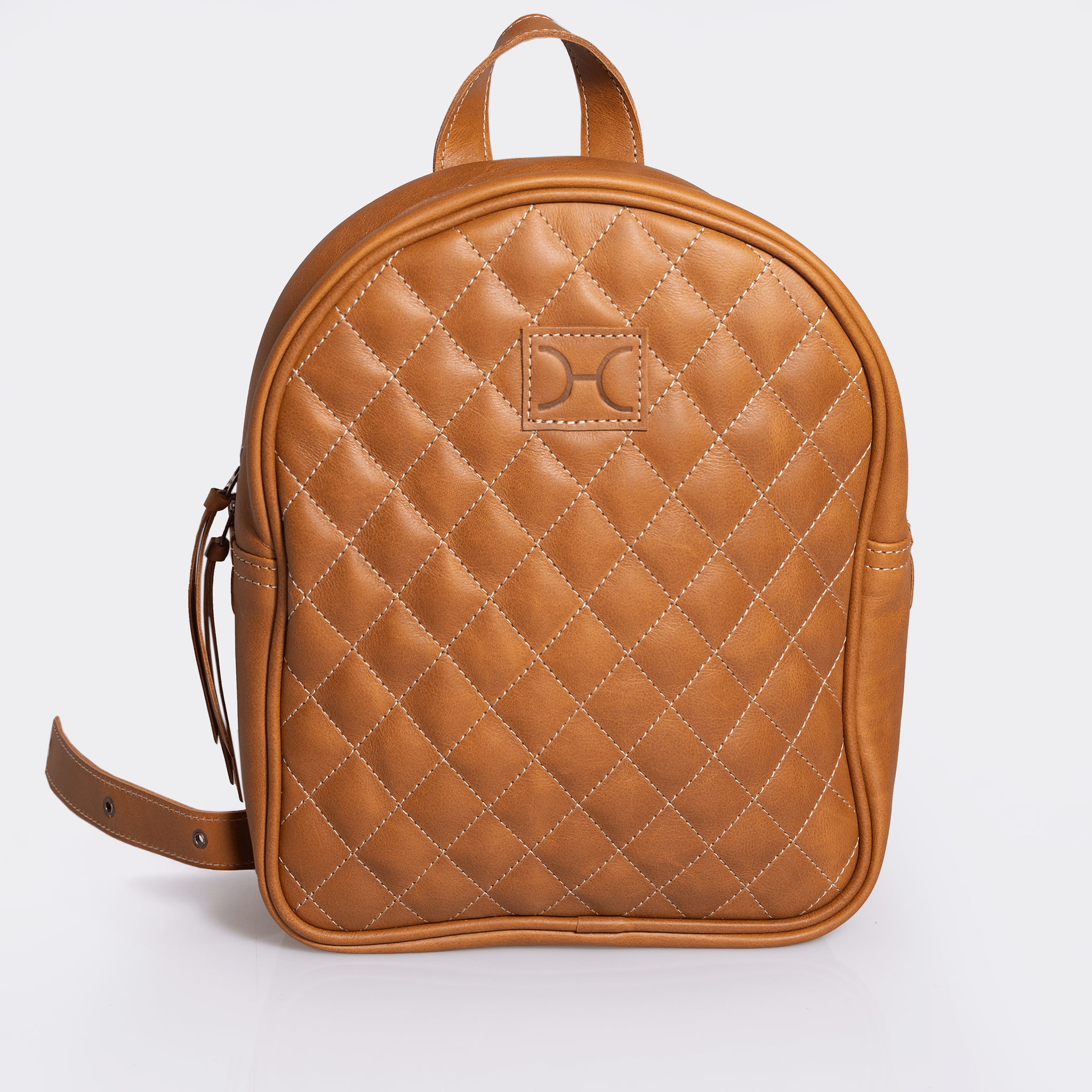 Jen Backpack | Genuine Leather Toffee Leather / Gunmetal (default) Backpack Leather by Thandana