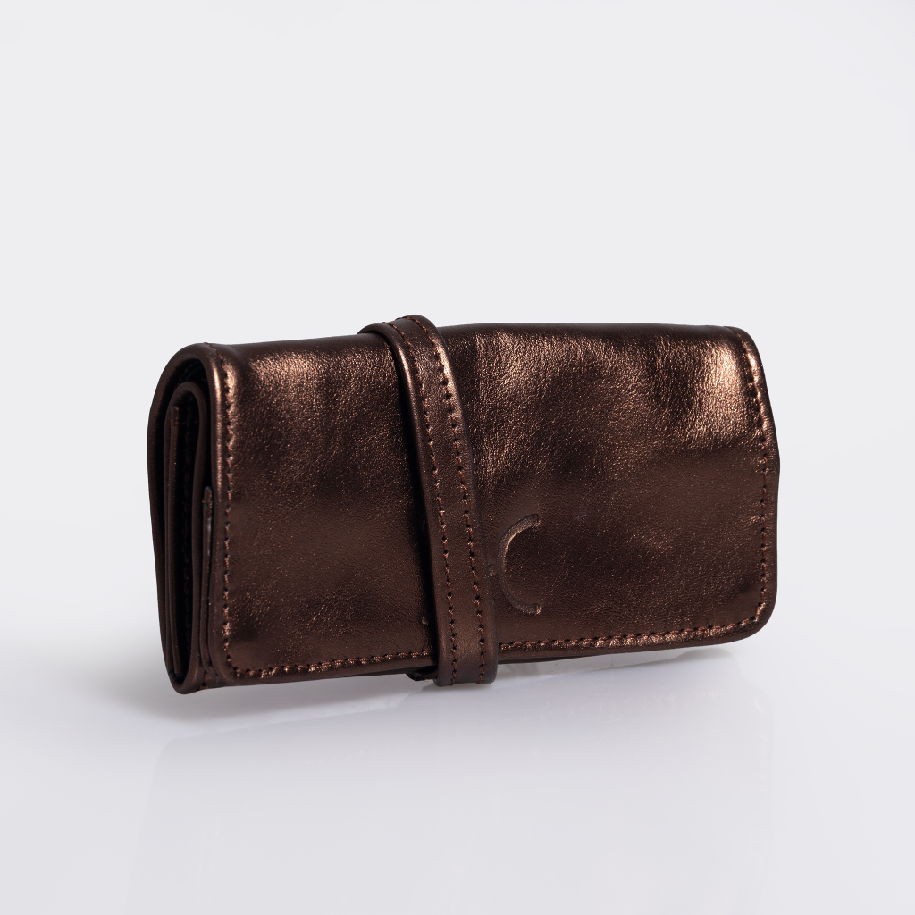 Jewellery Wrap | Genuine Leather Jewellery Wrap by Thandana