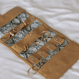 Jewellery Wrap | Genuine Leather Jewellery Wrap by Thandana