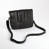 Katie Sling Clutch | Genuine Leather Black Leather Katie Sling Clutch by Thandana