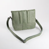Katie Sling Clutch | Genuine Leather Green Leather Katie Sling Clutch by Thandana