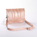 Katie Sling Clutch | Genuine Leather Rose Gold Leather Katie Sling Clutch by Thandana