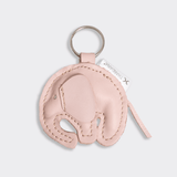 Key Ring Animal | Genuine Leather Blush Ellie Leather Key Ring by Thandana