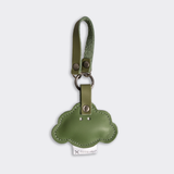 Key Ring Charms | Genuine Leather Basil Happy Cloud Leather Key Ring by Thandana