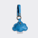 Key Ring Charms | Genuine Leather Royal Blue Happy Cloud Leather Key Ring by Thandana