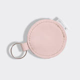 Key Ring Disc | Genuine Leather Blush Leather Key Ring by Thandana