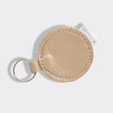 Key Ring Disc | Genuine Leather Champagne Leather Key Ring by Thandana