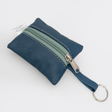 Key Ring | Genuine Leather Aqua Leather Key Ring by Thandana