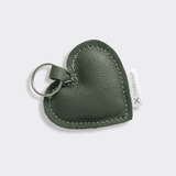 Key Ring Heart | Genuine Leather Basil Leather Key Ring by Thandana