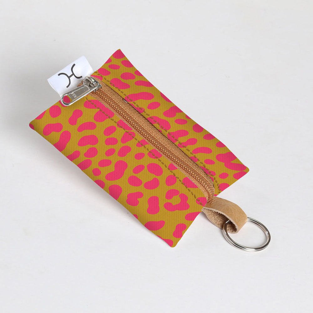 Key Ring | Laminated Fabric Cheetah - Preppy Key Ring by Thandana