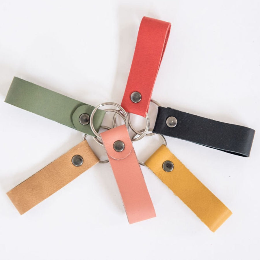 Key Ring Strip | Genuine Leather Key Ring by Thandana