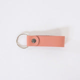 Key Ring Strip | Genuine Leather Blush Leather Key Ring by Thandana