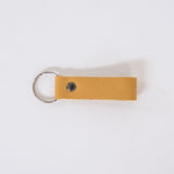 Key Ring Strip | Genuine Leather Mustard Leather Key Ring by Thandana