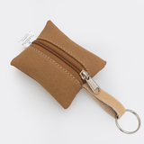 Key Ring | Wax Canvas with Genuine Leather Key Ring by Thandana