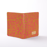 Kids B5 Notebook Hardcover | Laminated Fabric Cheetah - Preppy / Chunky Zip Notebook Cover by Thandana