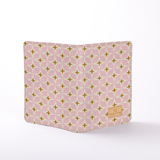 Kids B5 Notebook Hardcover | Laminated Fabric Nova - Blush / Chunky Zip Notebook Cover by Thandana