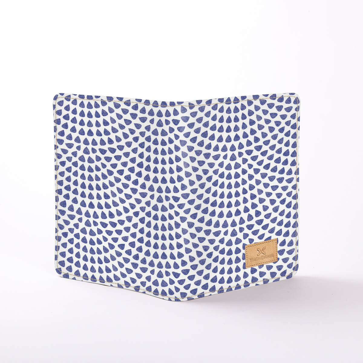 Kids B5 Notebook Hardcover | Laminated Fabric Scale Away with me - Dazzling Blue / Chunky Zip Notebook Cover by Thandana