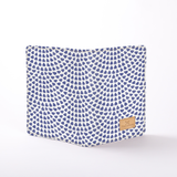 Kids B5 Notebook Hardcover | Laminated Fabric Scale Away with me - Dazzling Blue / Chunky Zip Notebook Cover by Thandana